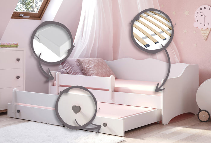 Letto matrimoniale Emma II 160x80