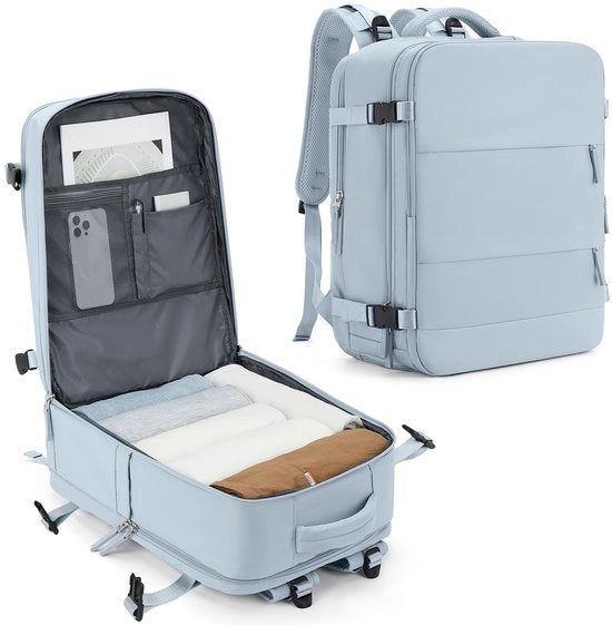 Borsa a Mano Easyjet 45x36x20 con Tasca per Laptop e Scarpe per Uomo e Donna