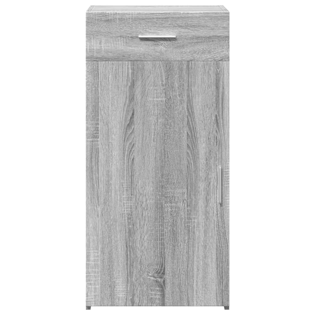 Credenza buffet cassettiera mobile contenitore organizer cucina soggiorno soggiorno Sonoma 45 x 42,5 x 93 cm derivati ​​del legno grigio 02_0036369