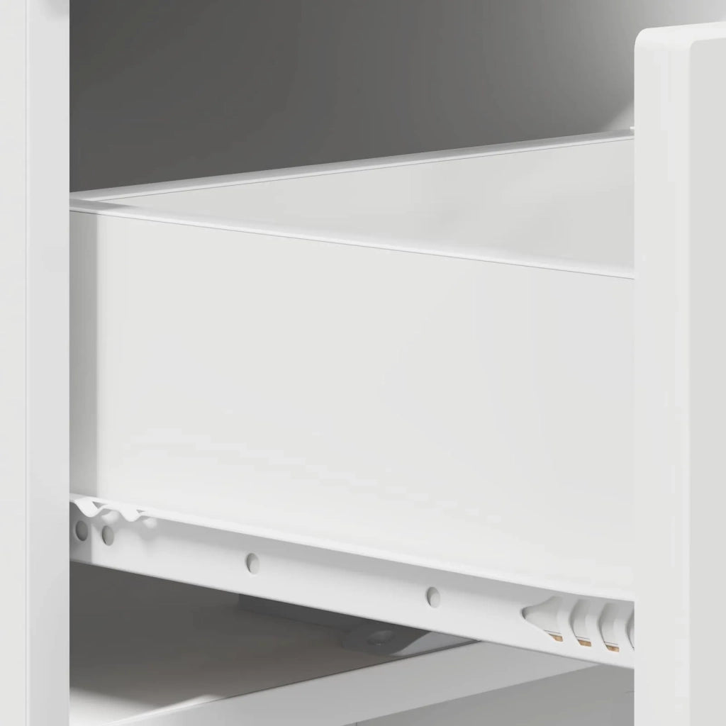 Armadio da Notte 2 pcs Bianco 33,5 x 34,5 x 60 cm 8011424