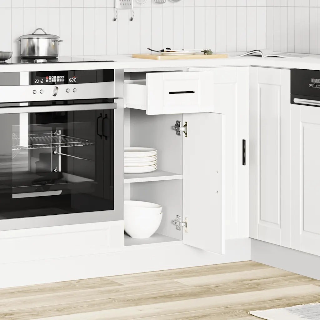 Base da Cucina Porto Bianco in Legno Multistrato