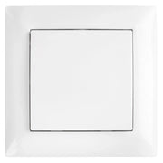 Interruttore Singolo Con Cornice Oste Jnh006-w White