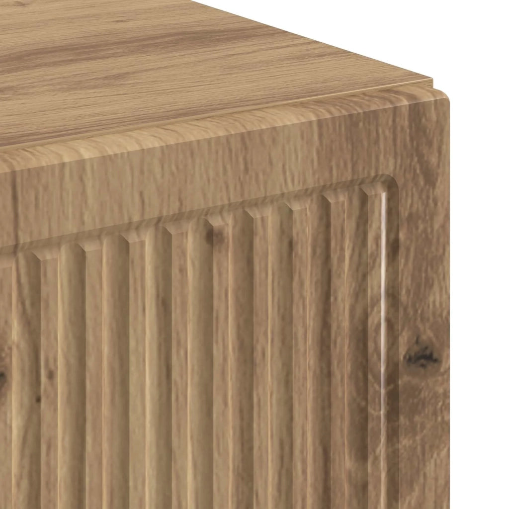 Mobiletto da Bagno EDE Rovere Artigianale 59,5 x 31 x 80 cm 895964