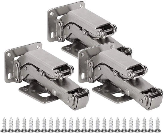 Cassetti con Chiusura Soft - Serrature in Acciaio Zinato - Sostenibili e Stilisti - Adatti per Cucina e Camera da Letto - Garantiscono Chiusura Silenziosa - Ideali per...