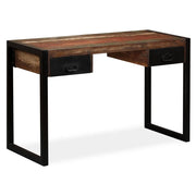 Scrivania a 2 Cassetti Legno Massello di Recupero 120x50x76 cmcod mxl 97041