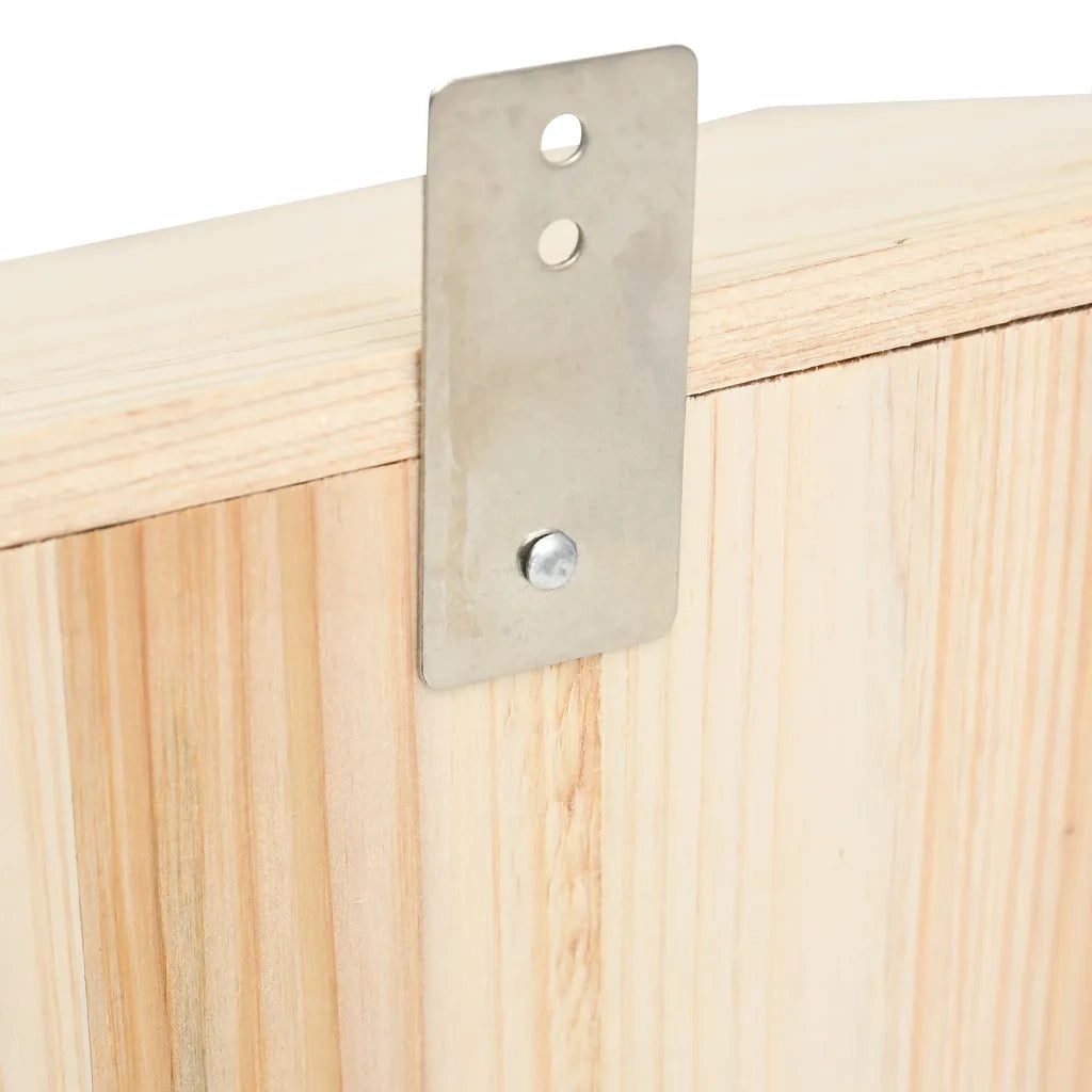 Casetta per Pipistrelli in Legno Massello di Abete 30x20x38 cm CFW8340809