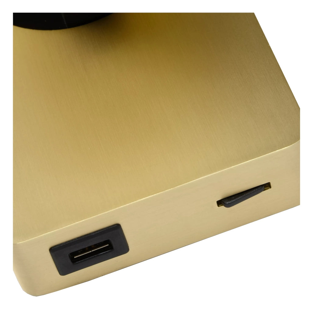 Applique orientabile oro NIGEL GU10 5W Lucide USB-A