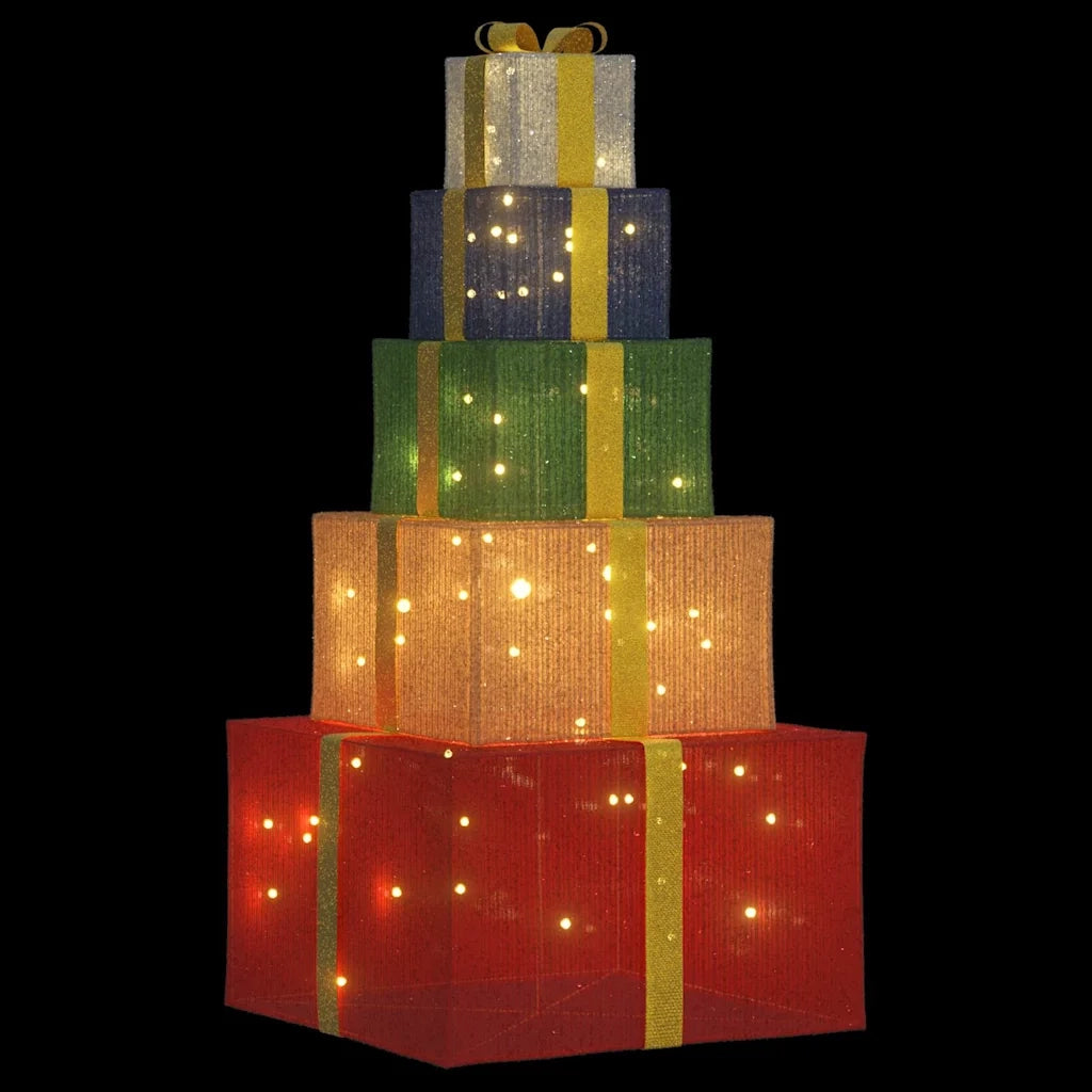 Confezione Regalo Decorazioni Natalizie 250 LED Bianco Caldo 4019487