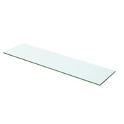 2 pz Mensole | Ripiano | Scaffale in Vetro Trasparente 60x12 cm