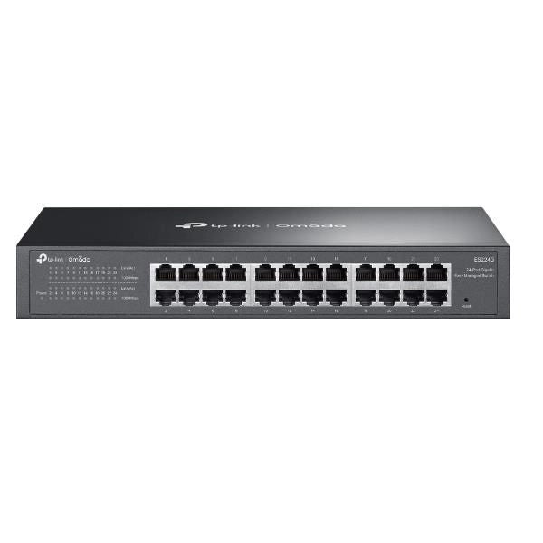 Tp-link omada es224g switch di rete gestito l2 gigabit ethernet (10/100/1000) nero