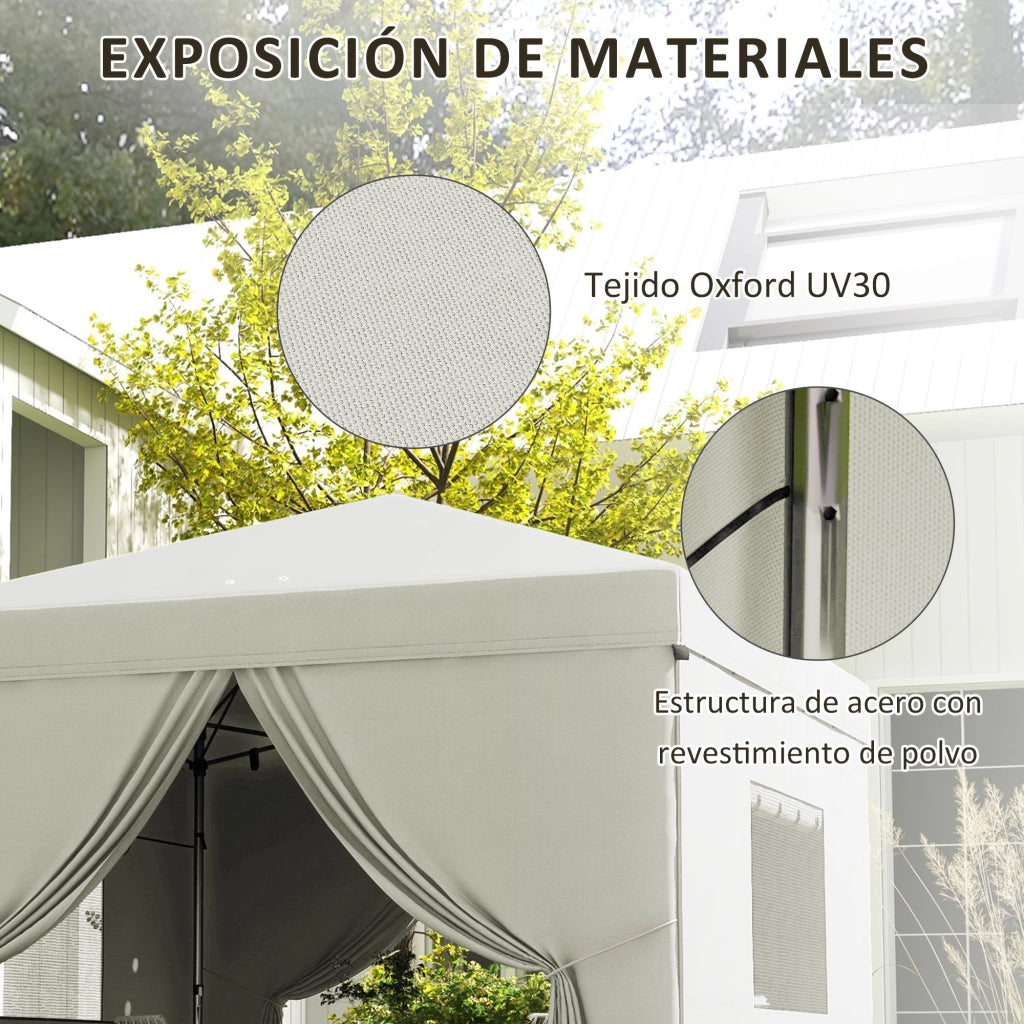 Tenda da Giardino ¨C Minimal ¨C 300x300 cm Bianco