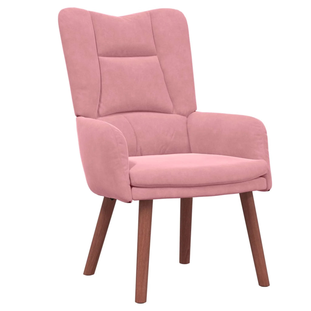Divano Sedia-Poltrona Rosa 63 x 67 x 94 cm Velluto 492101