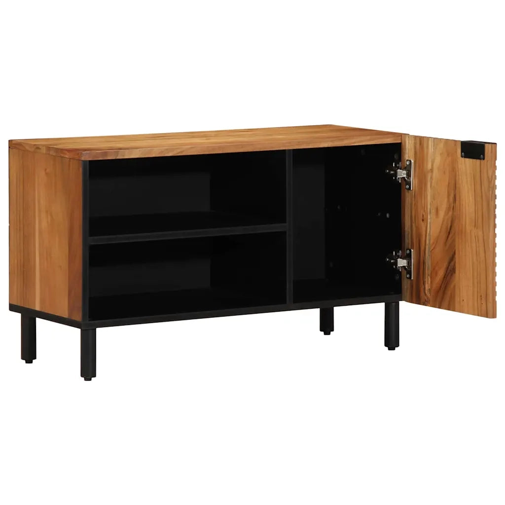 Mobile TV | Armadietto TV | Mobile Porta TV Marrone 80 x 33 x 46 cm Legno di mango massello