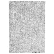 Tappeto shaggy grigio 160 x 230 cm moderno tappeto rettangolare trapuntato a Pelo Lungo