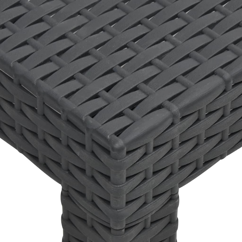Set di mobili da giardino mobili da esterno set da 3 pezzi con cuscini rattan PP antracite 02_0015988