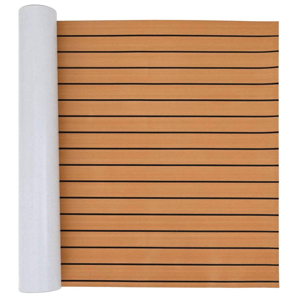 Tappetino per Barche Marrone e Nero 240 x 90 cm EVA CFW3767211