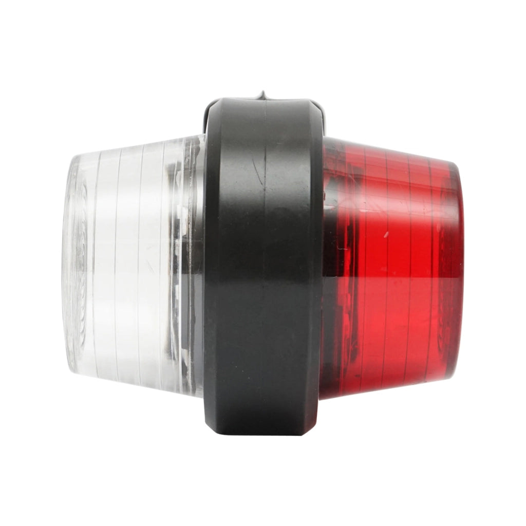Lampada di posizione a LED, rosso-bianco, 12-24V, Breckner Germany
