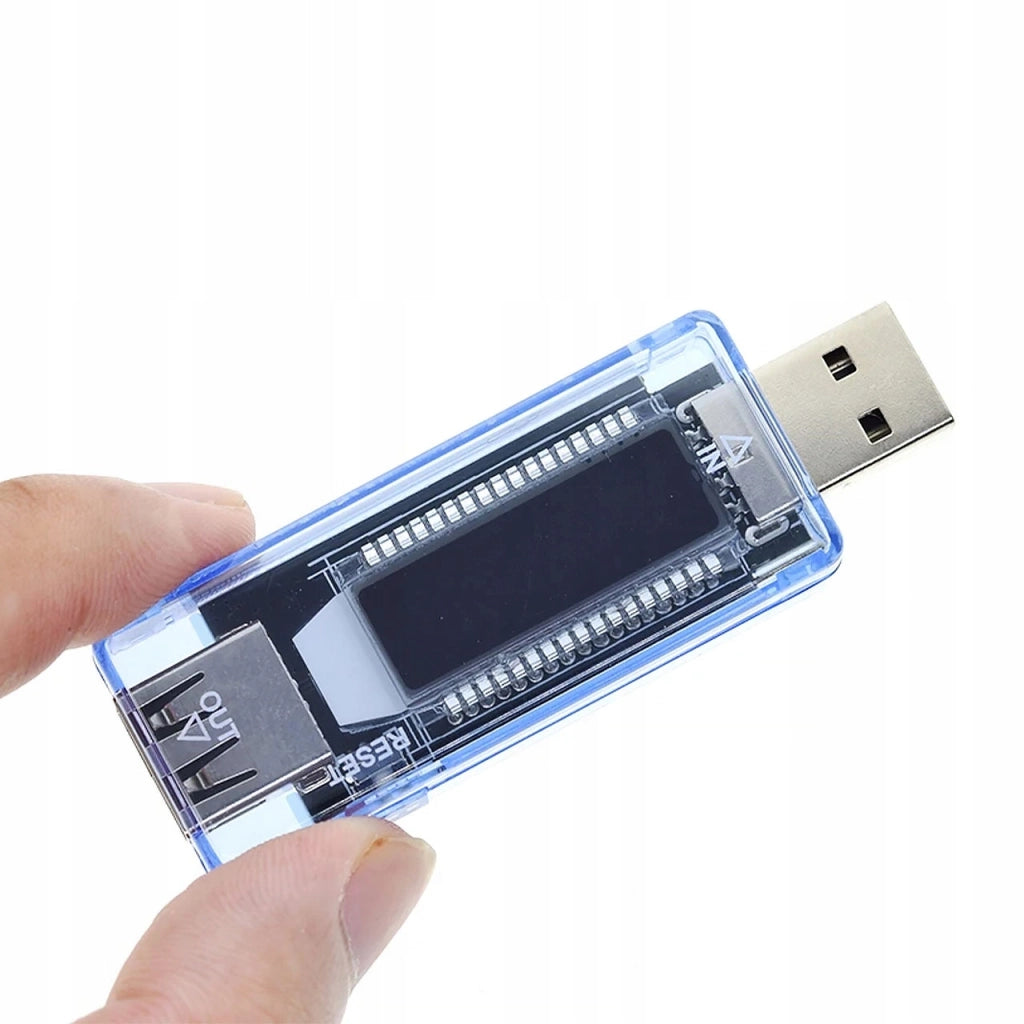 Tester USB Voltamperometro KEWEISI KWS-V20 – Alta Precisione, Display LCD | Misura 4V-20V, 0A-3A