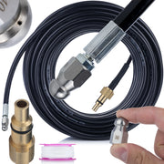 Tubo Alta Pressione 20m con Ugello Sostitutivo – Compatibile con Idropulitrici Lavor – Pressione Max 200 Bar