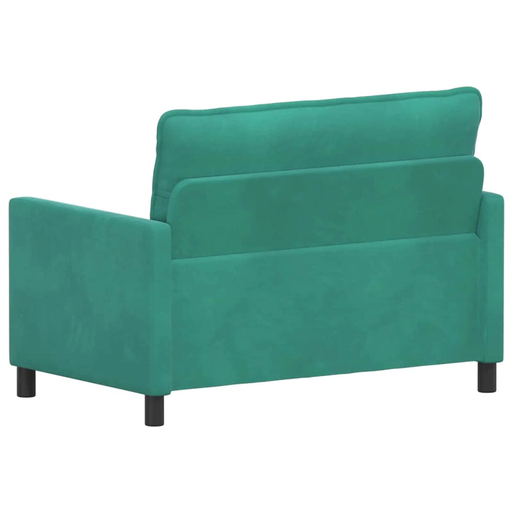 Divano Turchese 126 x 81 x 87,5 cm Velluto