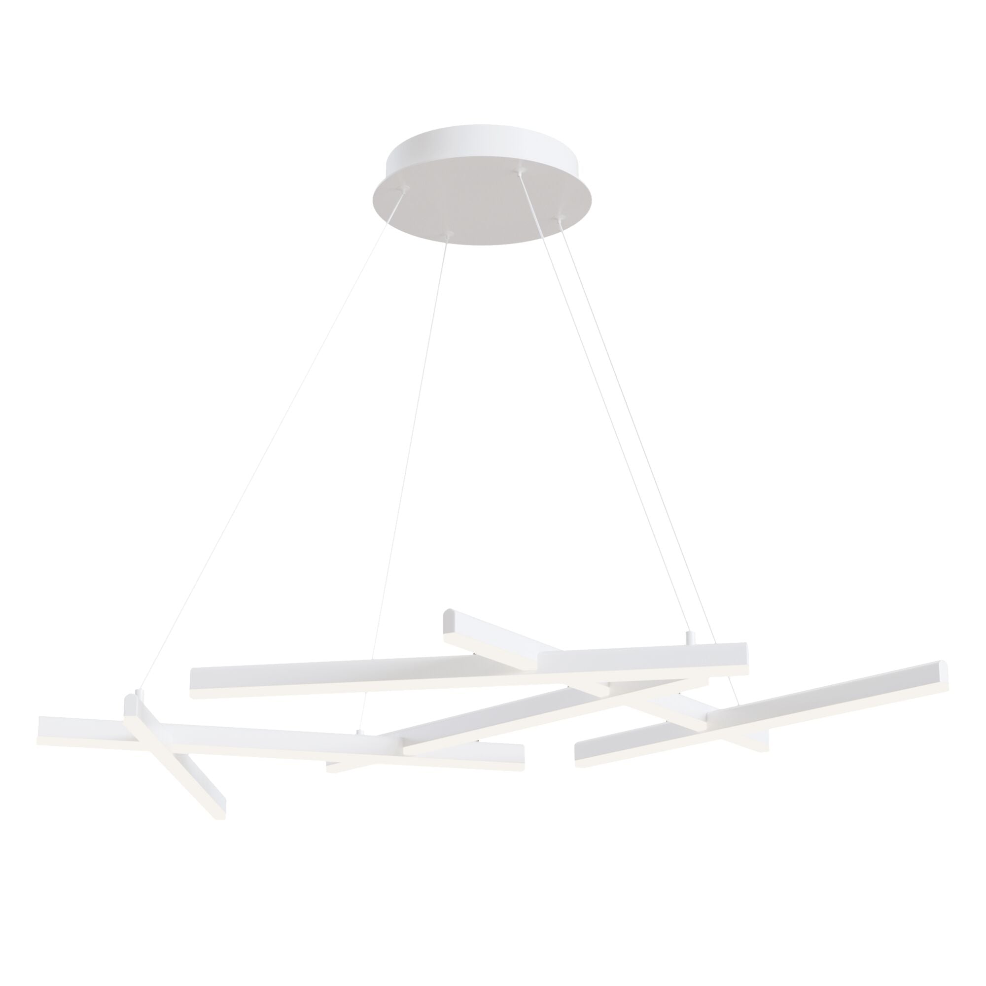 Lampada pendente Modern in Alluminio Line Bianco