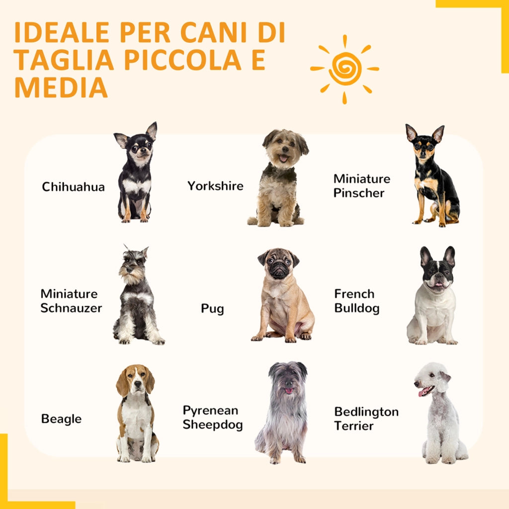 Recinto per Cani a 6 Pannelli Modulabili da Interno ed Esterno. in Acciaio. 164x83x80 cm. Nero