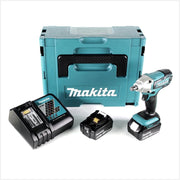 DTW 190 RTJ - Avvitatore a percussione a batteria, 18 V, 190 Nm, 2 batterie da 5,0 Ah + caricatore rapido in Makpac 2