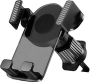 Supporto per Telefono a Gravità - Osservatorio per Telefono Auto - Rotazione 360° - Compatibilità Universale - Nero/Arancione - Peso Leggero 75g - Supporto per Auto