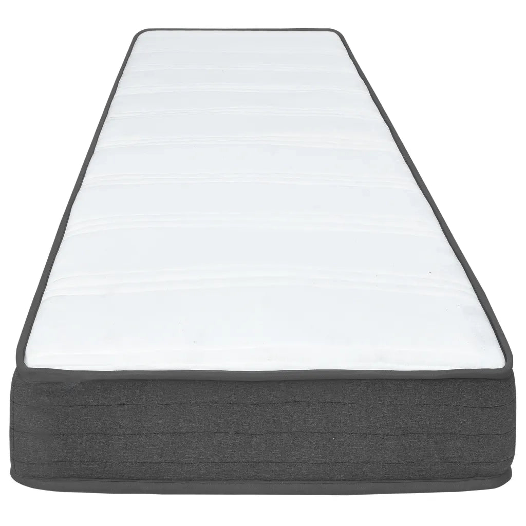 Letto a Molle Grigio Scuro in Tessuto 120x200 cm 3054707
