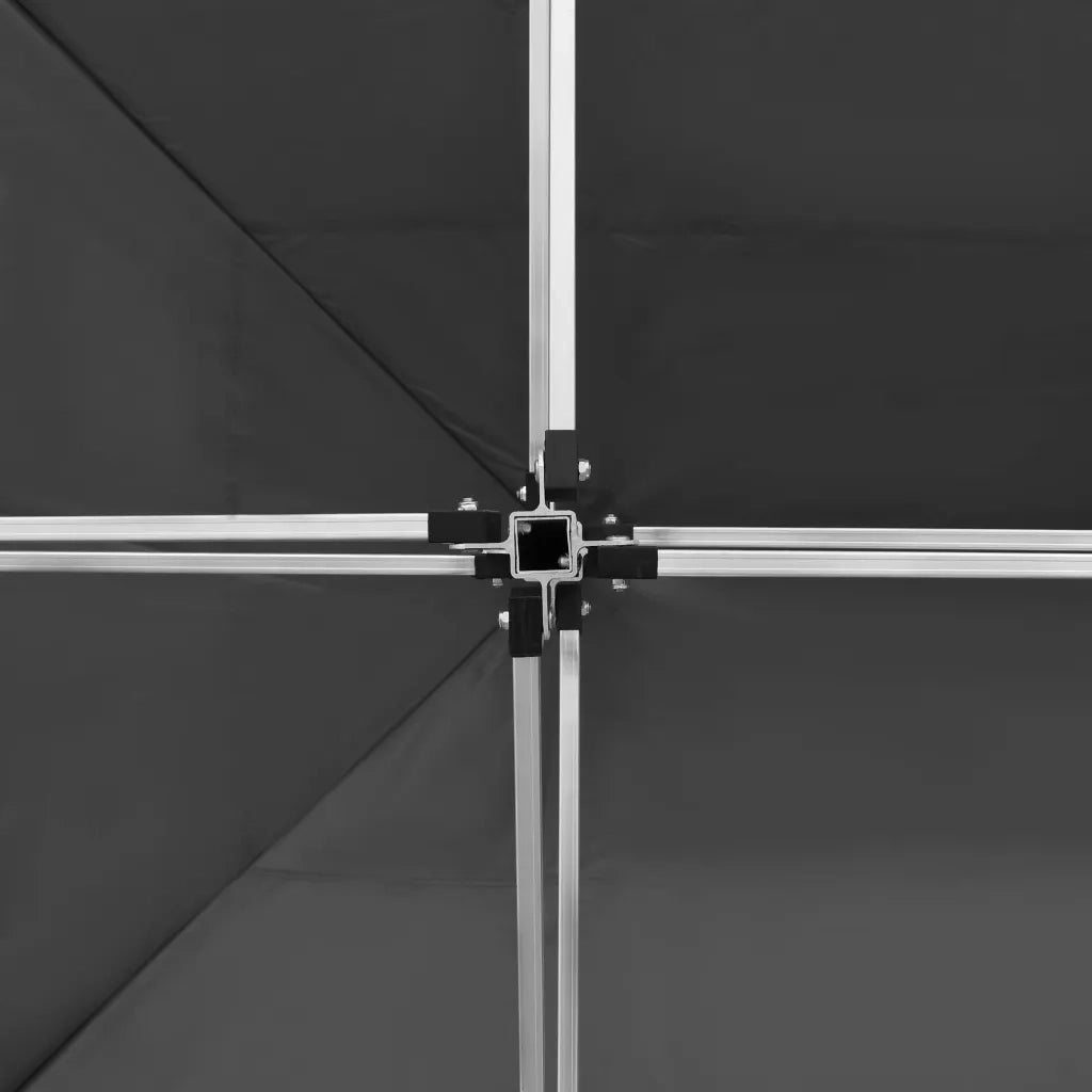 Gazebo Professionale Pieghevole Alluminio 4,5x3 m Antracite 45493