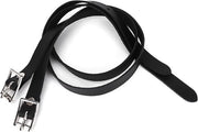 Spazzole non elastiche per inglese con chiusura piatta da 50 cm in nero con superficie PU