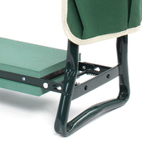 Inginocchiatoio imbottito da giardino pieghevole con borsa per attrezzi Sgabello Max 150 kg