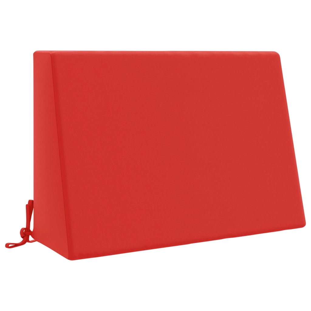 Cuscino schienale SOEST 100% Poliestere Rosso 60 x 20 x 40 cm 946785