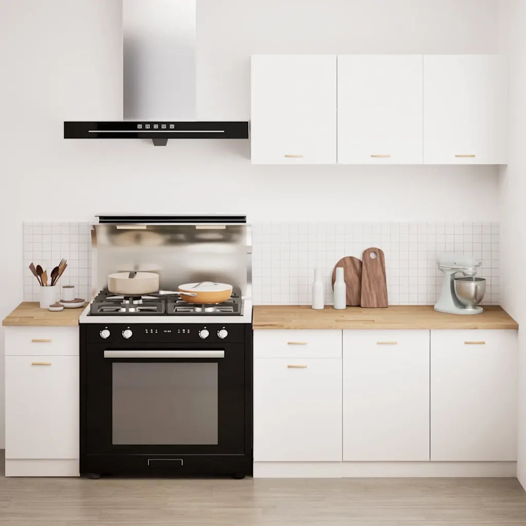 vidaXL Piano di Lavoro Cucina 40x63,5x2,7 cm Legno Massello Rovere
