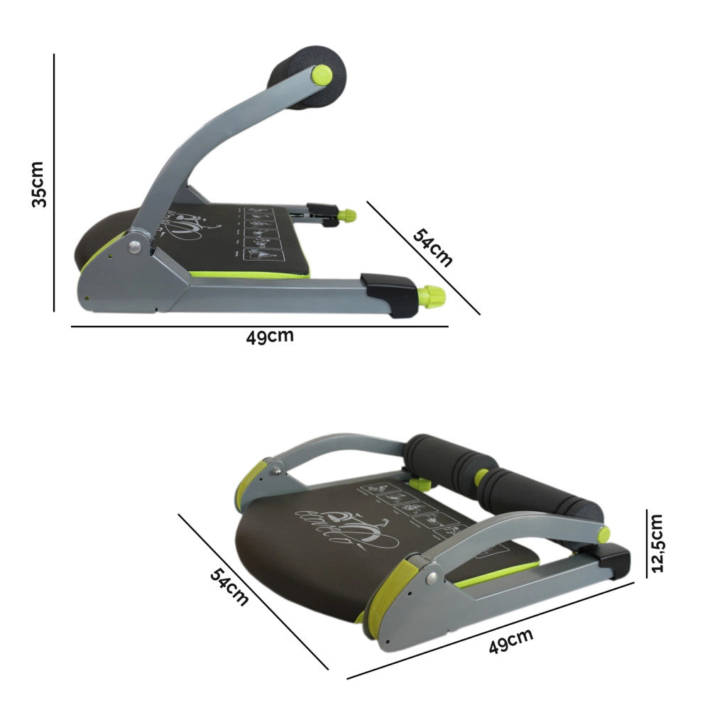 Trade Shop - Attrezzo Multifunzione Allenamento Addominali Fitness Muscoli Esercizi Home Gym -