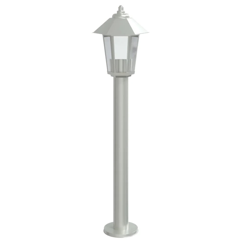 Lampada da terra per esterni in argento 80 cm in acciaio inox Argento 02_0042519