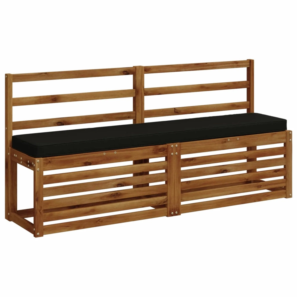 Cuscino per Panchina a 1 Pezzo VUGHT 100% Poliestere Nero 950718