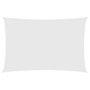 Parasole a Vela in Tessuto Oxford Rettangolare 2x4m Bianco cod mxl 24836