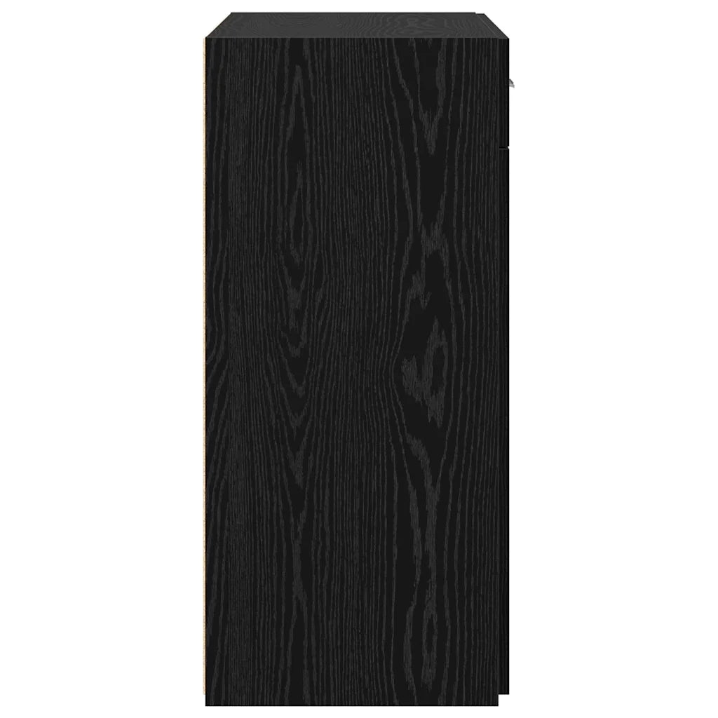 Armadio Rovere nero 80 x 42.5 x 93.5 cm Legno multistrato CFW9542930