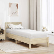 vidaXL Materasso Bianco 80 x 200 cm Molle Insacchettate