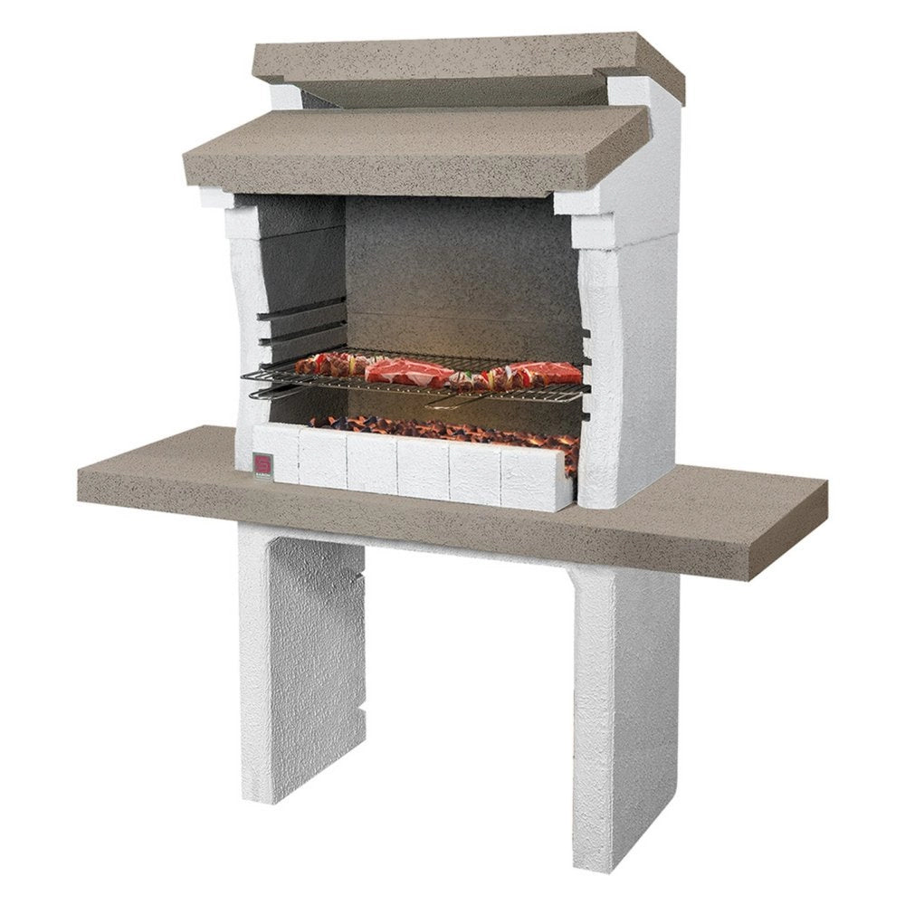 1pz barbecue muratura 'sondrio' 140 x 59 x h 147,5 cm cod:ferx.614120nlm