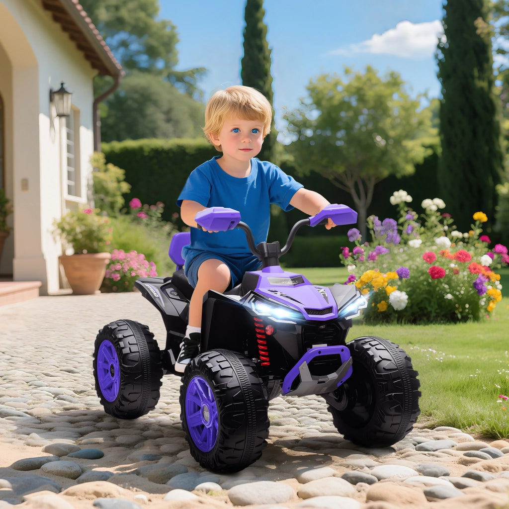 Quad Elettrico per Bambini ¨C zephmum ¨C Verde, 24V, 3-8 Anni