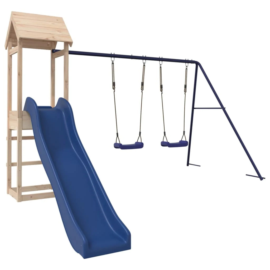 Area giochi da esterno 308 x 315 x 194 cm legno massello di pino 02_0004630