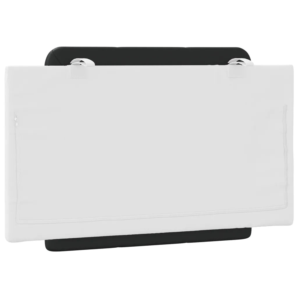 Cuscino Testiera Zadar Nero e Bianco 80 cm in Similpelle CFW3732241