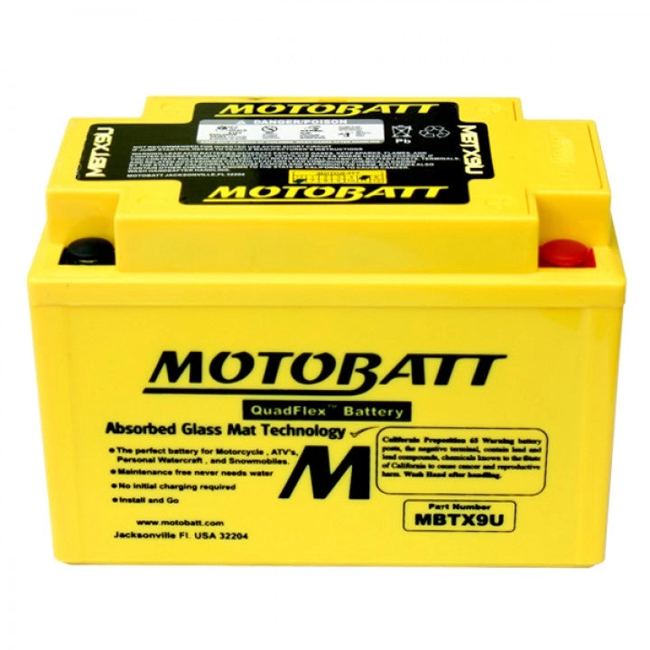 BATTERIA MOTOBATT AGM MBTX9U 12V 10Ah BQ031
