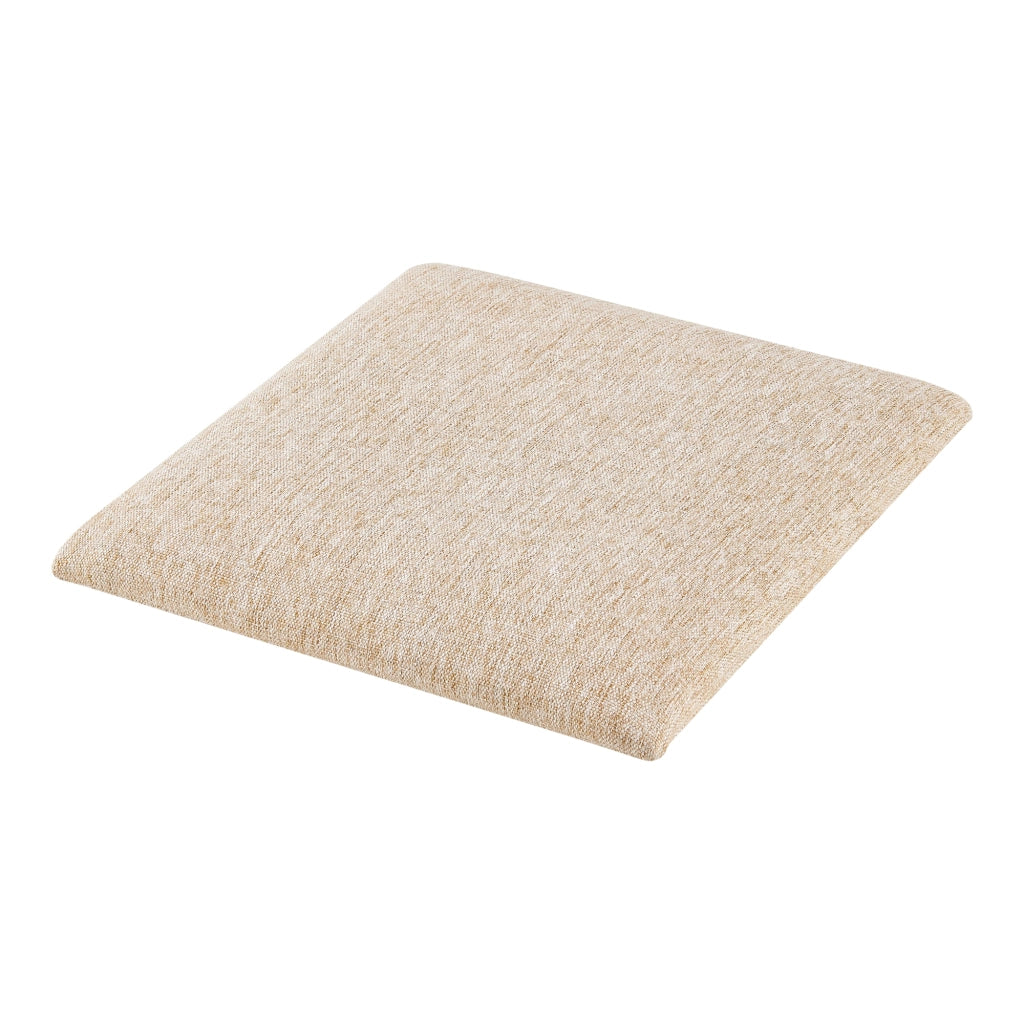 Set di 4 cuscini da parete in tessuto 30 x 30 cm beige 03_0010640