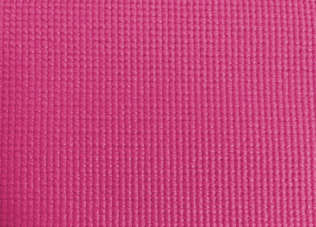 Tappetino Fitness Ammortizzante Antiscivolo 4mm Tappeto Sport Yoga Pilates - 61x173 - Fucsia