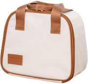 Bento Tas Minimalista Giapponese per Donne e Ufficio con Isolante in Aluminio Raffazzonato