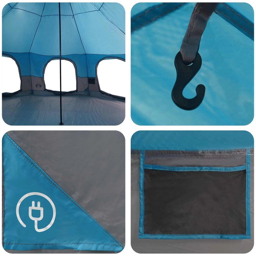Tenda Familiare Blu 10 persone