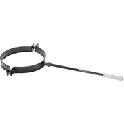 COLLARE REGGITUBO PELLET NERO OPACO SAVE  CM 12 + TASSELLO